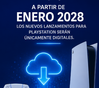 PlayStation se prepara para una nueva era: los juegos físicos desaparecerían en 2028