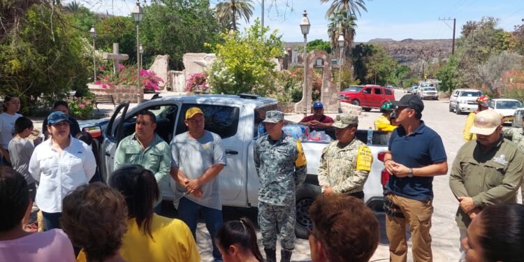 Incendio en San José de Comondú deja daños materiales; activan apoyos para familias afectadas