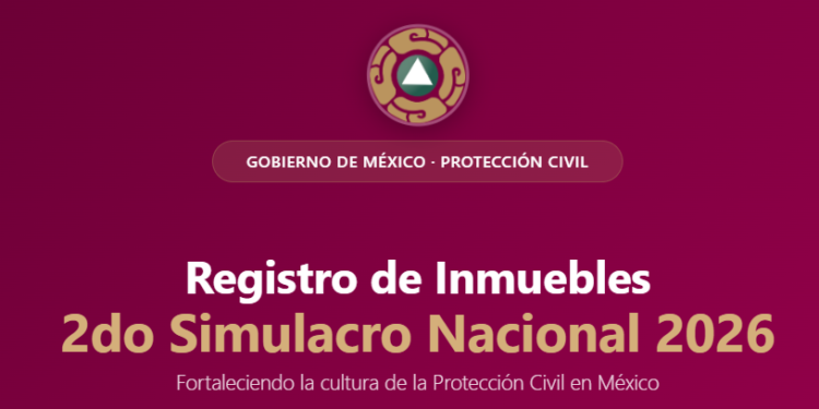 Convocan al Segundo Simulacro Nacional 2026 para fortalecer la cultura de prevención