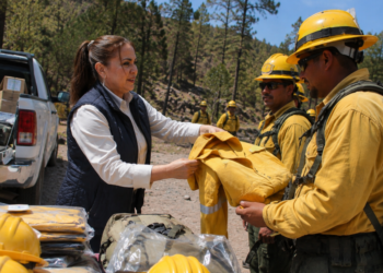 Tlaxcala fortalece a brigadistas forestales con equipo especializado contra incendios