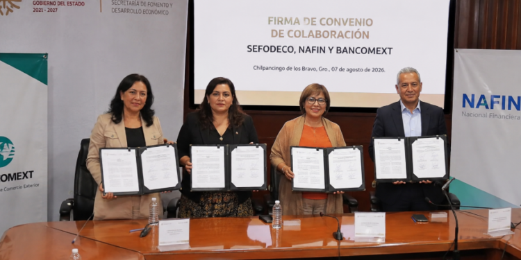 SEFODECO y NAFIN-BANCOMEXT unen esfuerzos para impulsar a empresas de Guerrero