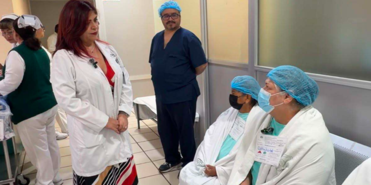 Las jornadas de catarata permitieron mejorar la calidad de vida de cientos de pacientes.