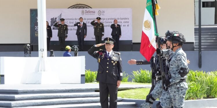 Puebla refuerza coordinación con Guardia Nacional para fortalecer la seguridad
