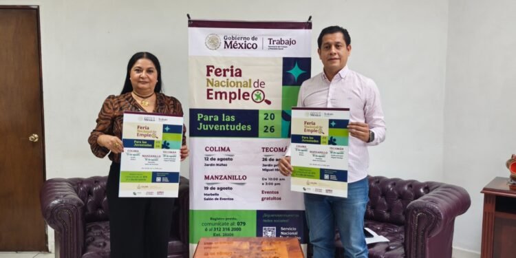 Colima ofrecerá más de 900 vacantes en Ferias del Empleo para las Juventudes