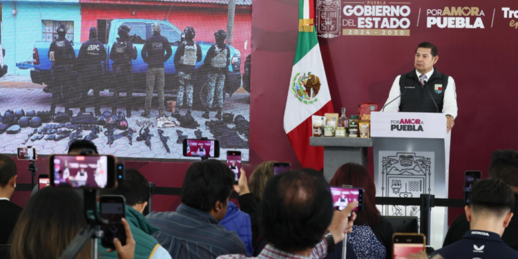 Puebla respalda Operativo Enjambre y refuerza combate contra la infiltración criminal